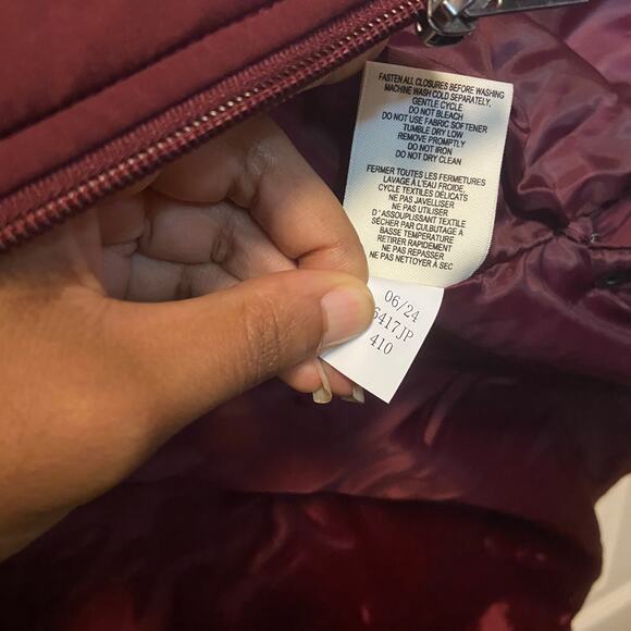 Maralyn And Me Hooded Heavyweight Womens Juniors Puffer Jacket, Sz M -- NWT - Picture 7 of 14